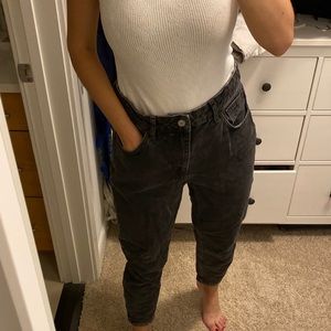 Topshop mom jeans